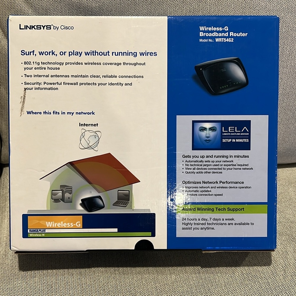 Linksys G wireless Router - Picture 2 of 4